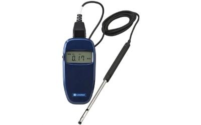 Compact and Lightweight Hotwire Anemometer Kanomax 6006